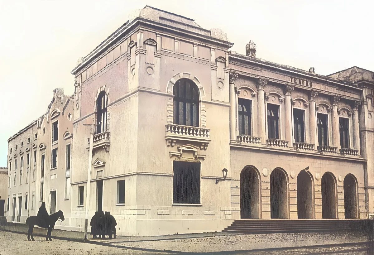 Teatro Concepción en 1910 — aprox. 1910 | Chile de Ayer