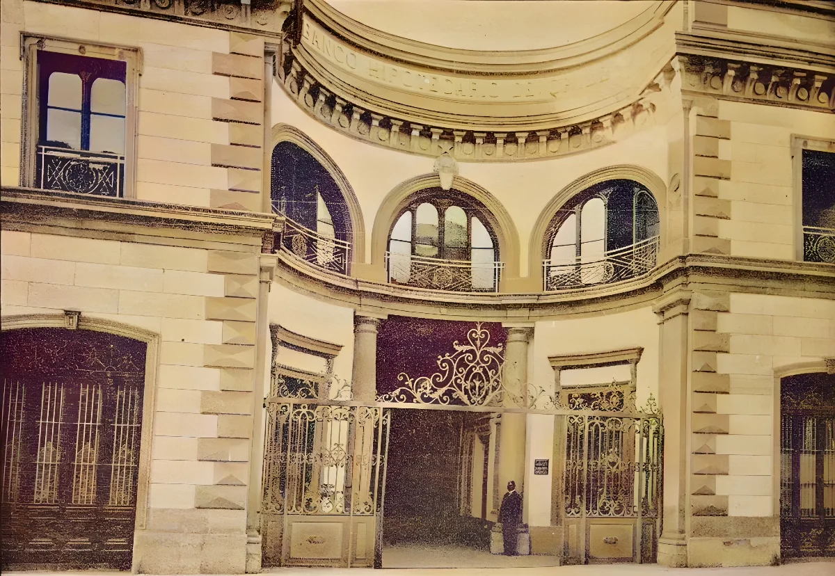 Banco Hipotecario de Chile (1895) — Santiago — 1895 | Chile de Ayer