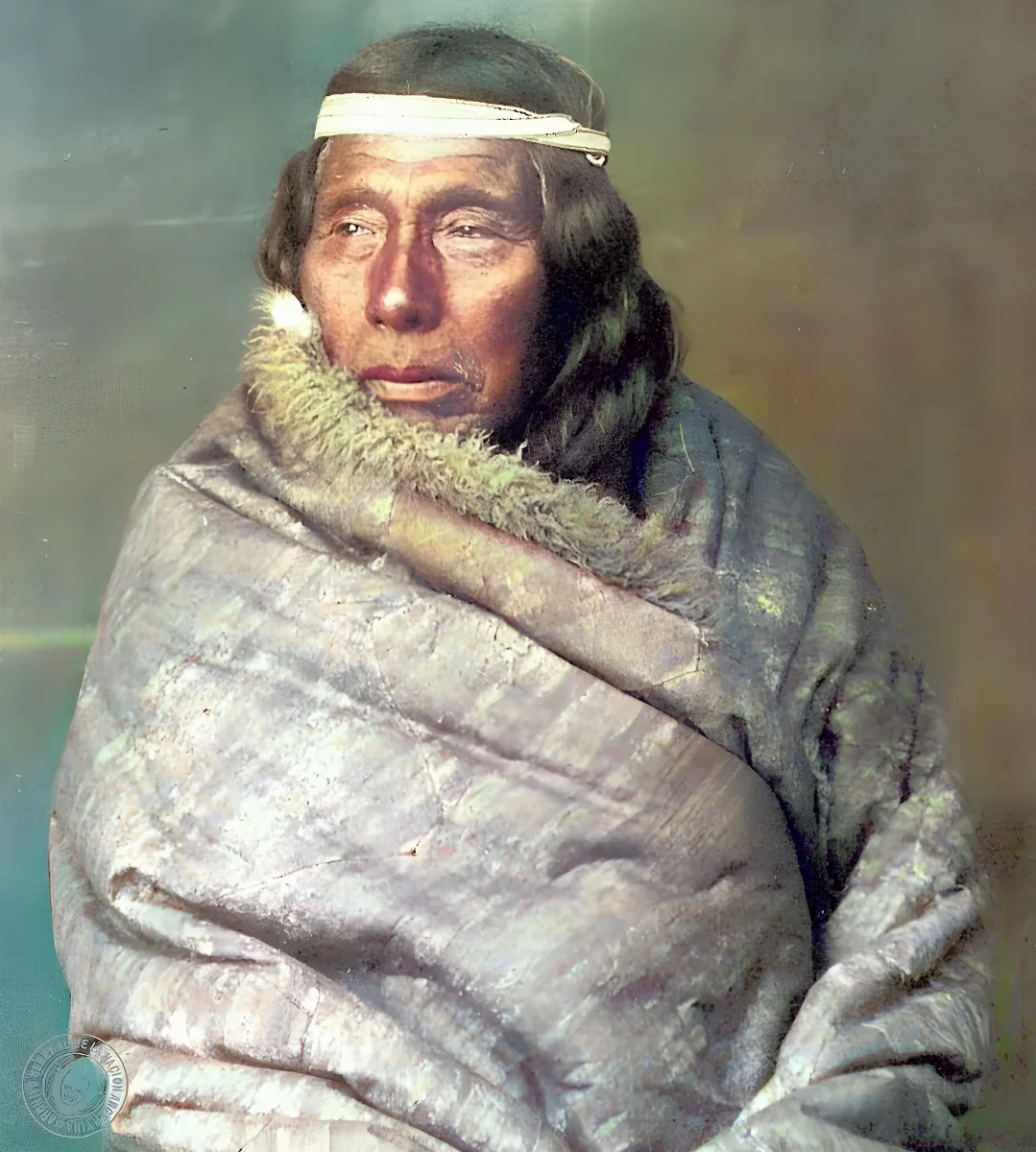 Cacique chumjaluwun 1895 — 1895 | Chile de Ayer