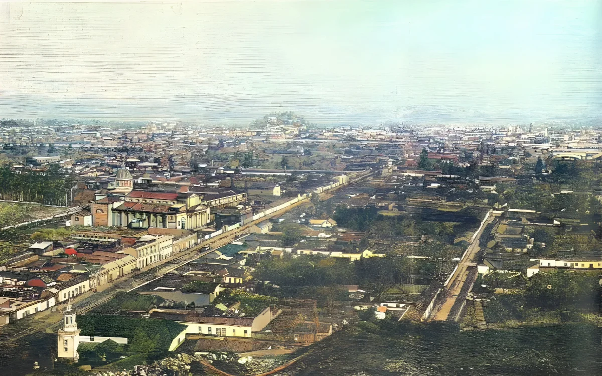 Santiago Chile 1891 — Santiago — 1891 | Chile de Ayer
