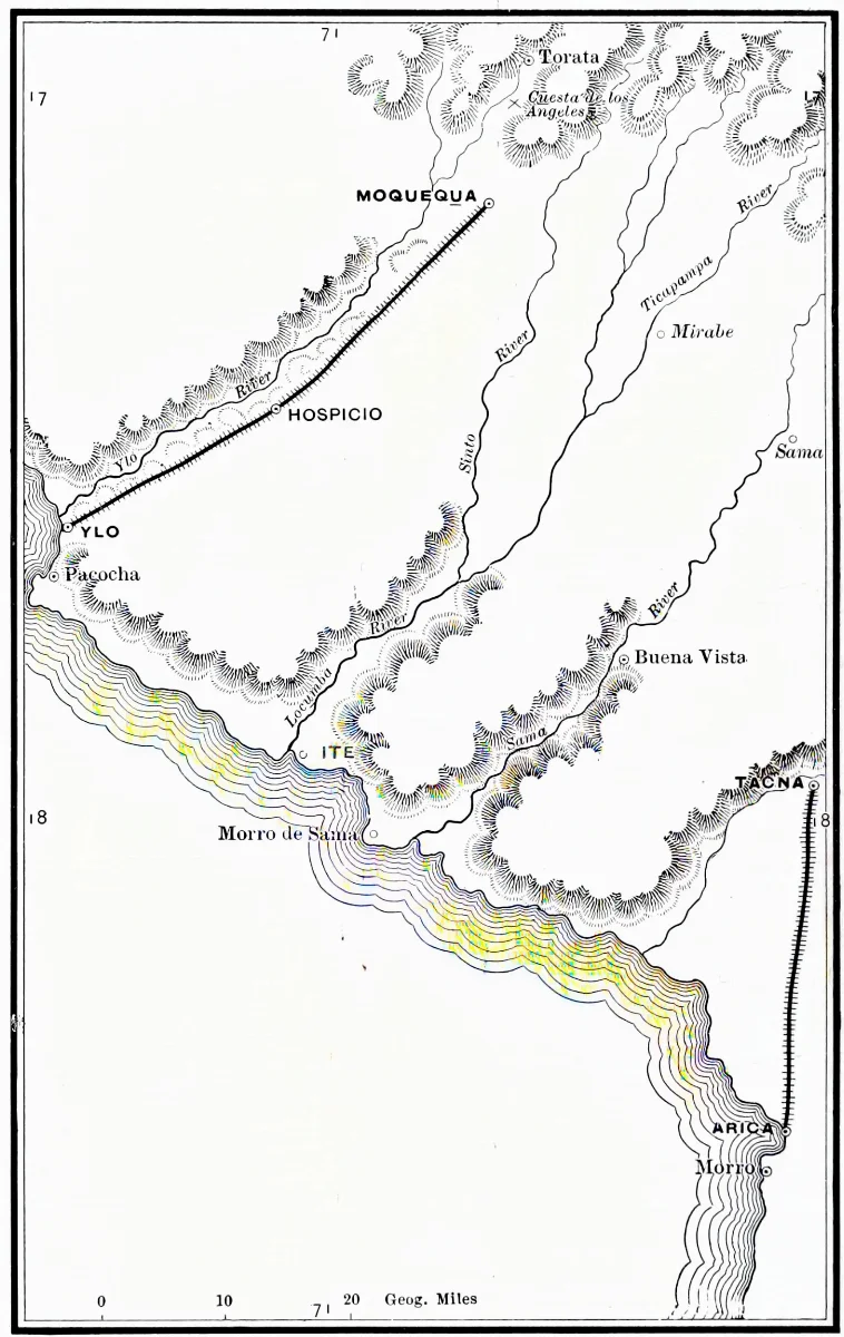 A history of Chile - Battle of Tacna — 1893 | Chile de Ayer