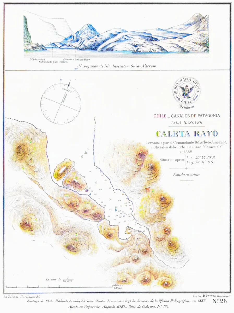 Caleta Rayo 4 — 1890 | Chile de Ayer