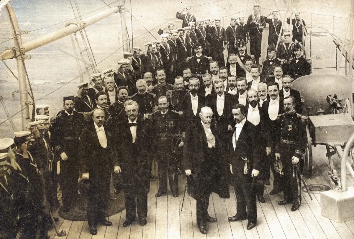 Chile - Encuentro de los Presidentes Roca - Errázuriz — 1899 | Chile de Ayer