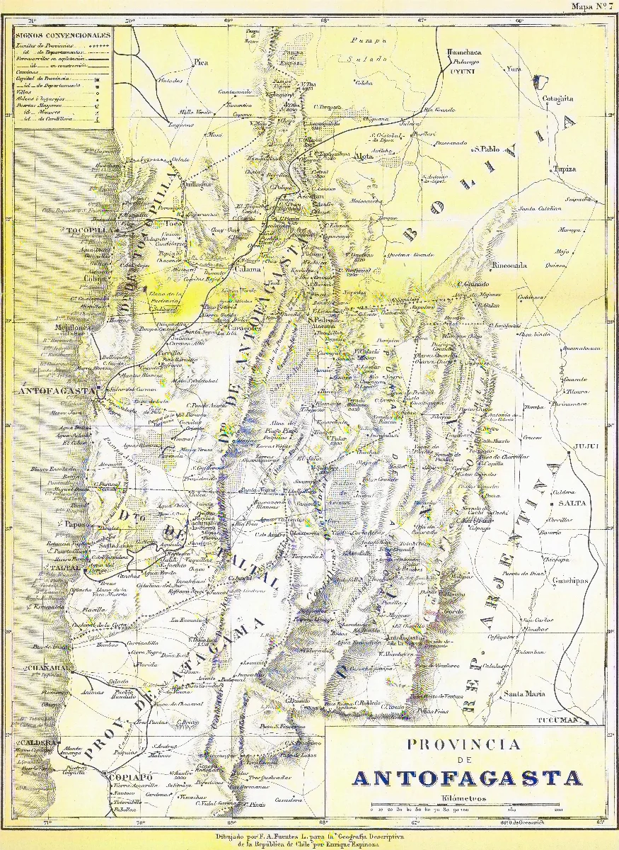 Provincia de Antofagasta-1895 — Antofagasta — 1903 | Chile de Ayer