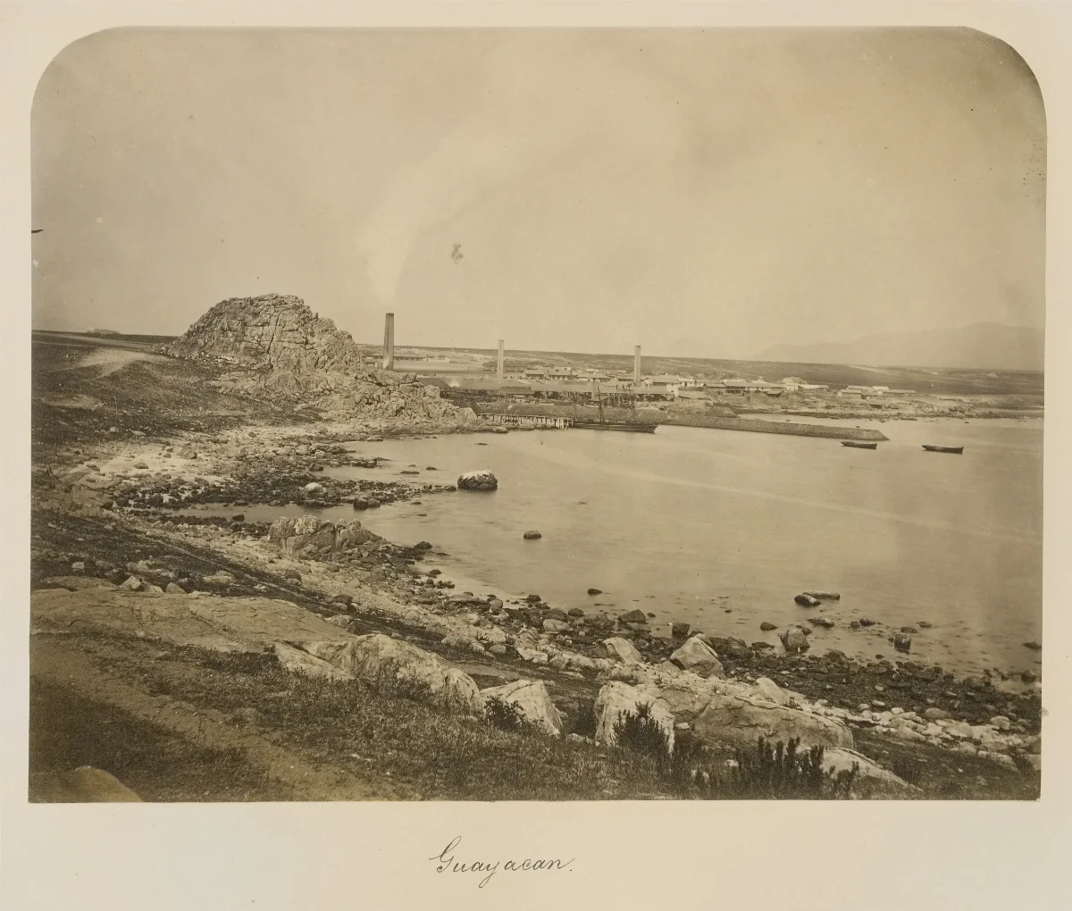 Puerto de Guayacán, 1860 — 1860 | Chile de Ayer