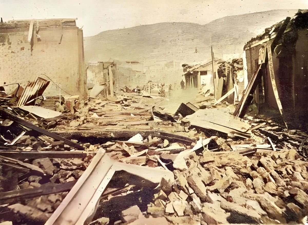 Terremoto de Valparaíso del 16 de agosto de 1906 — aprox. 1906 | Chile de Ayer