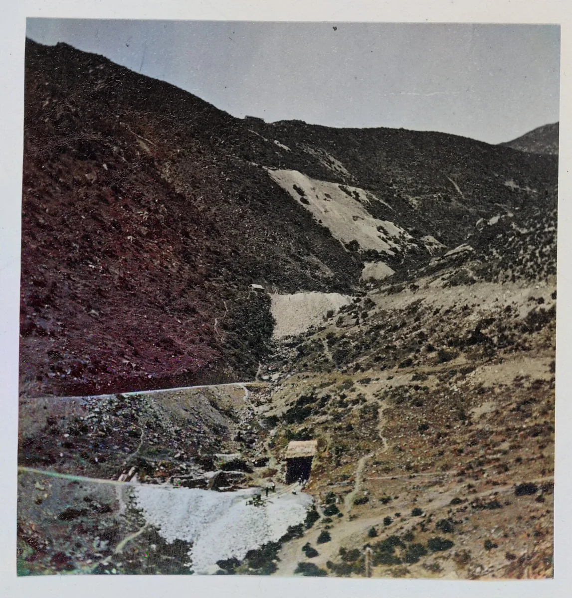 Escena en Tamaya, camino desde Tongoy, 1860 — 1860 | Chile de Ayer