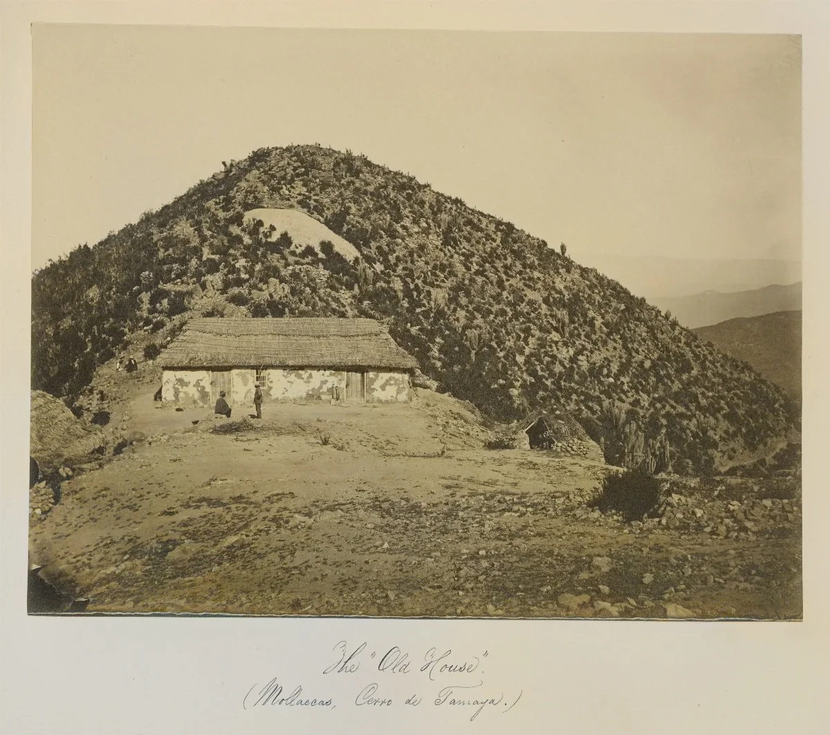La casa vieja, Mollacas, Cerro Tamaya, 1860 — 1860 | Chile de Ayer