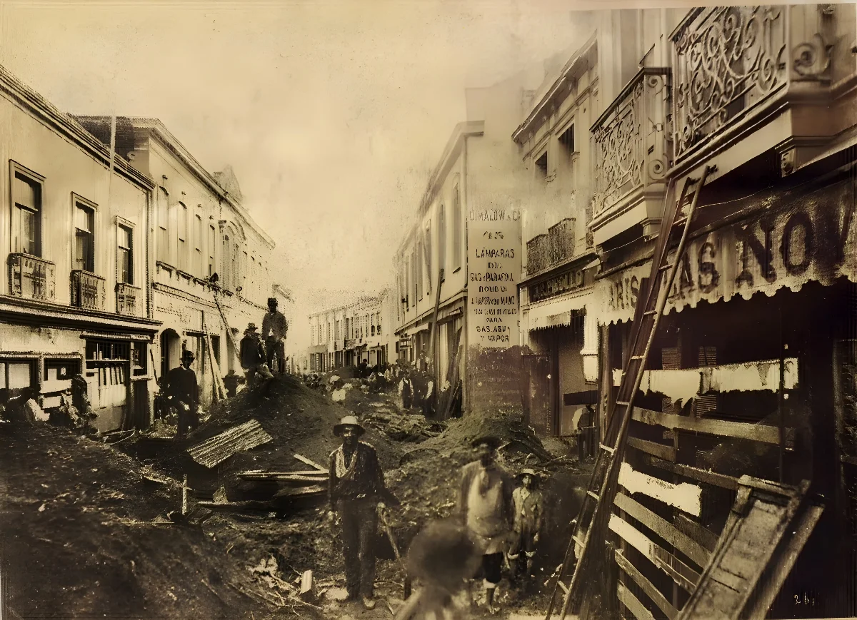 Terremoto de Valparaíso 1906 — aprox. 1906 | Chile de Ayer