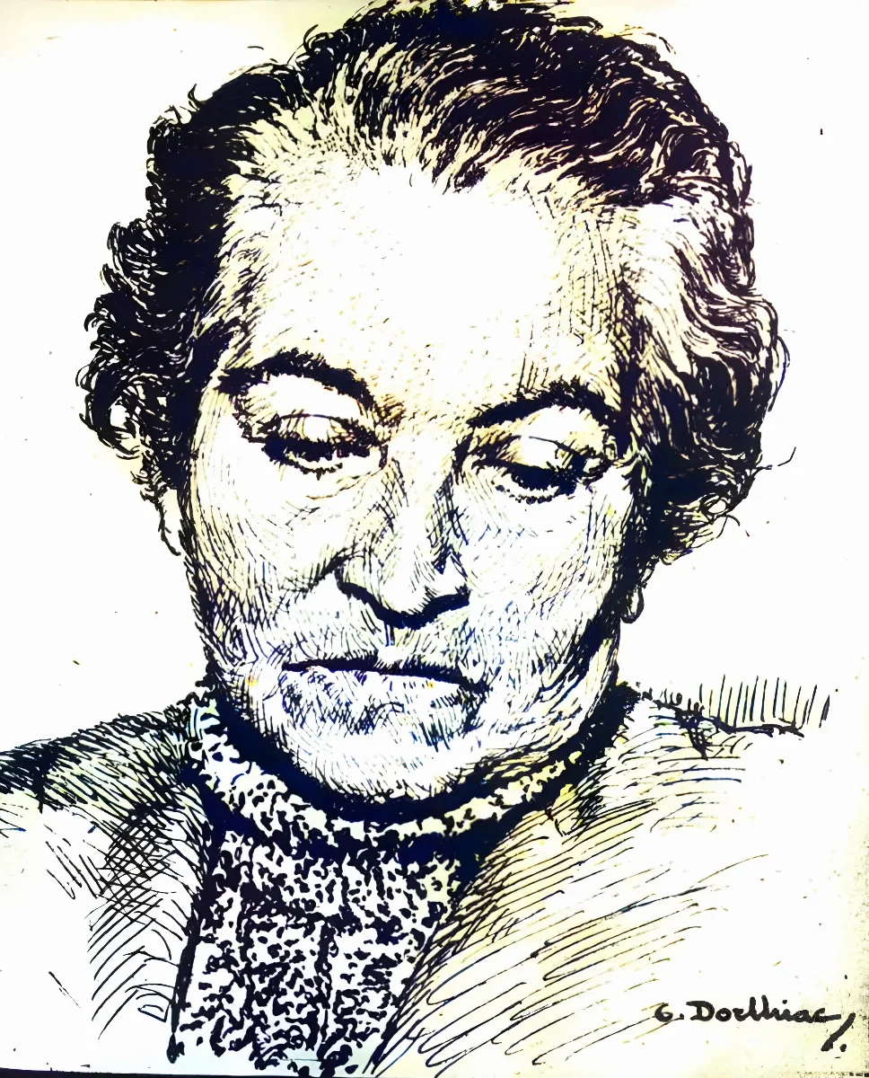 Gabriela Mistral hacia 1948 — aprox. 1948 | Chile de Ayer
