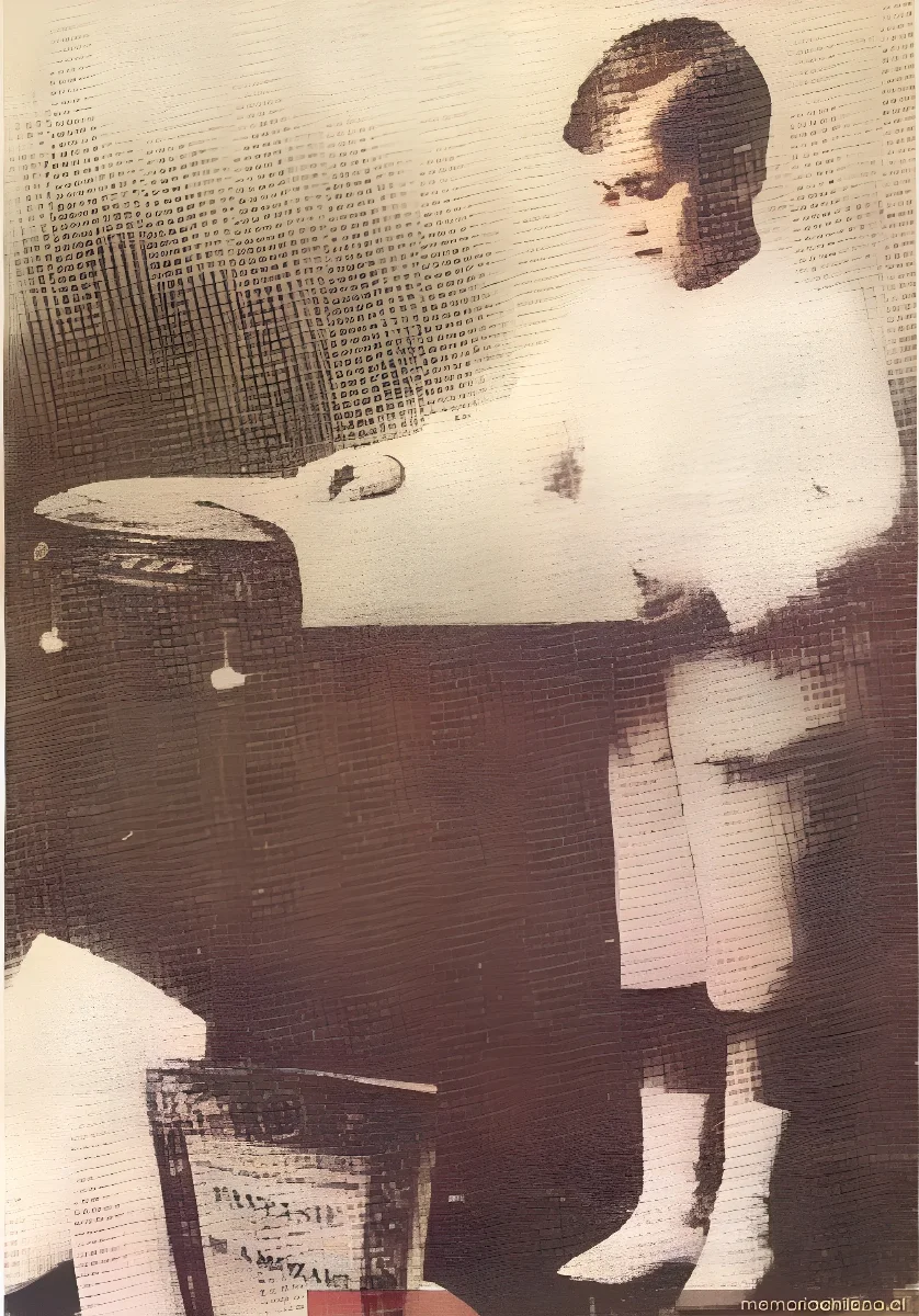 Claudio Arrau de niño — aprox. 1908 | Chile de Ayer