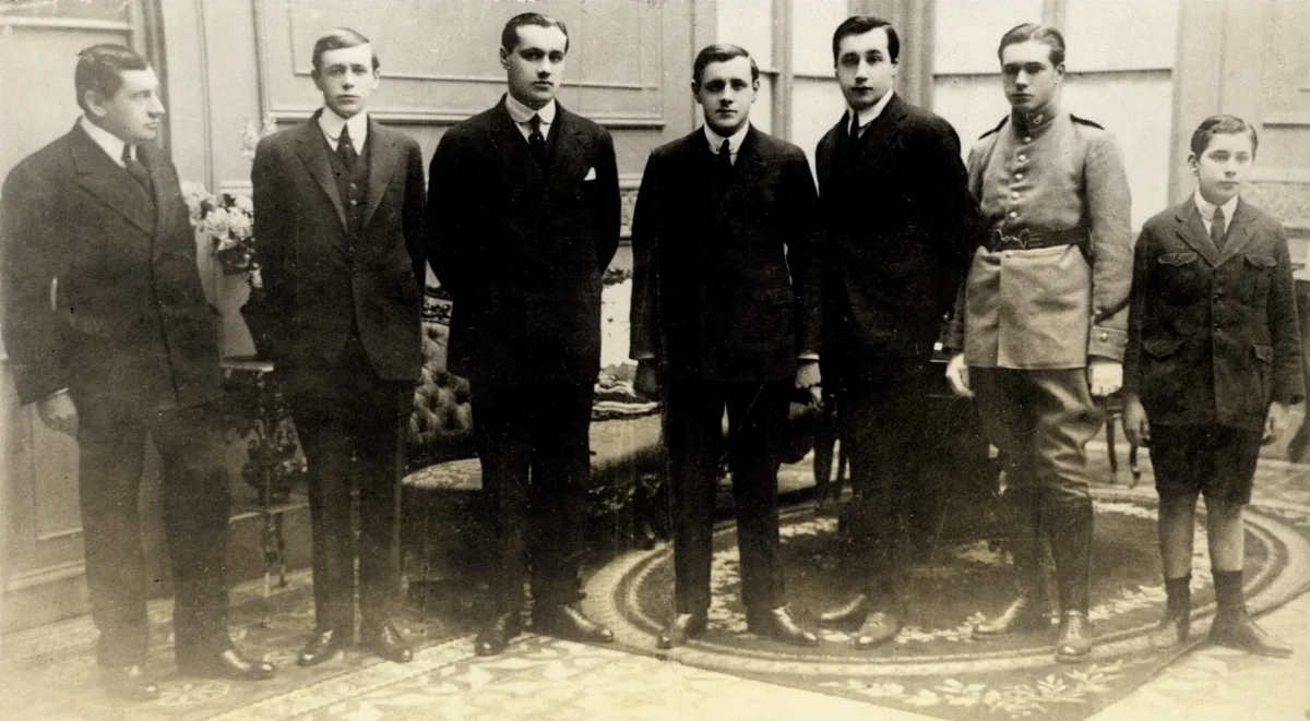 La familia Alessandri — aprox. 1925 | Chile de Ayer