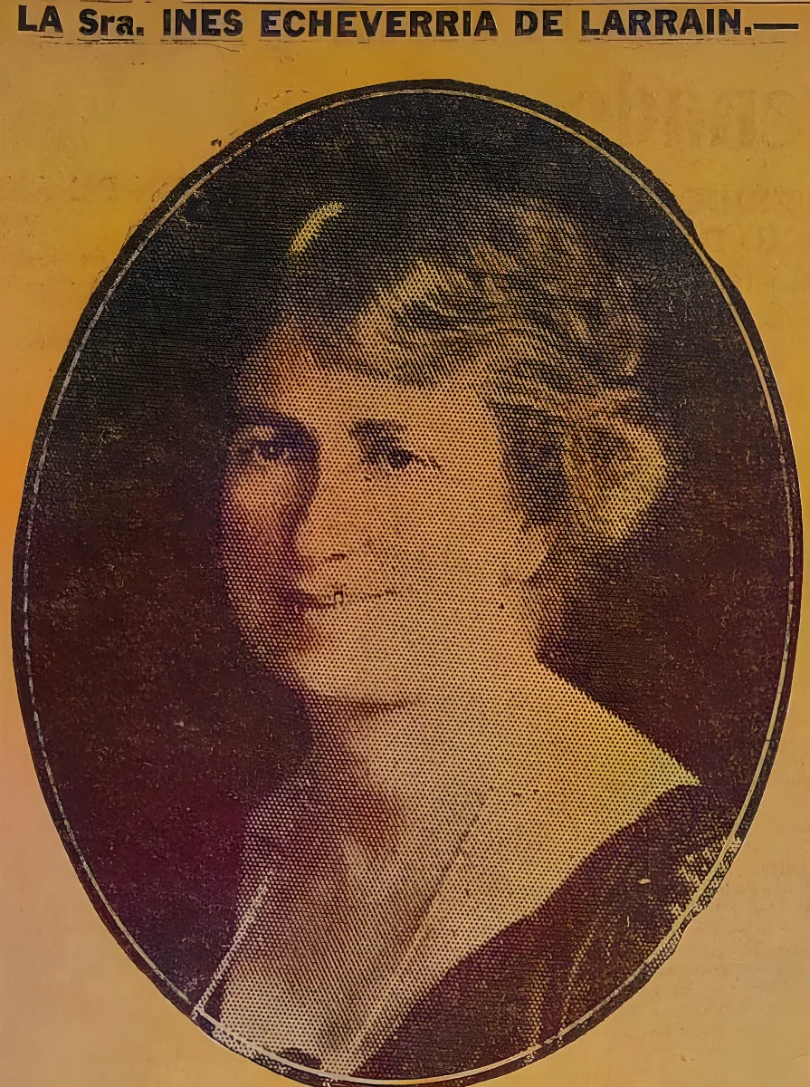 Inés Echeverría de Larraín — 1924 | Chile de Ayer