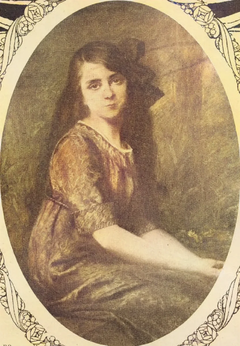 Inés Echeverría "Iris" — aprox. 1890–1910 | Chile de Ayer