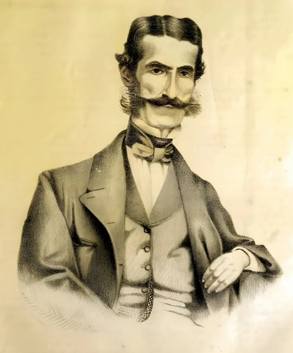 Manuel Antonio Tocornal en 1864 — 1864 | Chile de Ayer