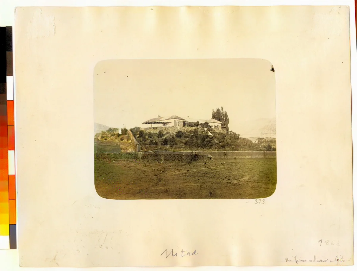 Una hacienda en el interior de Copiapó — 1863 | Chile de Ayer