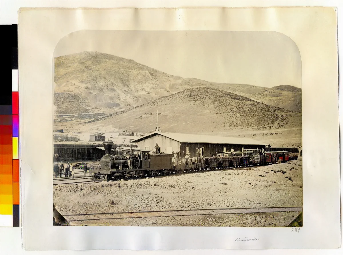 Ferrocarril a Chañarcillo (Chile) — 1863 | Chile de Ayer