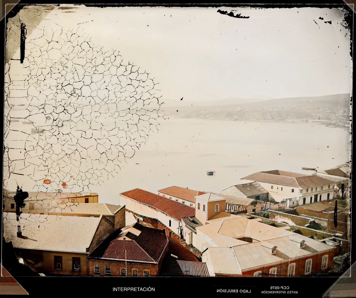 [Bahía de Valparaíso] — 1863–1864 | Chile de Ayer