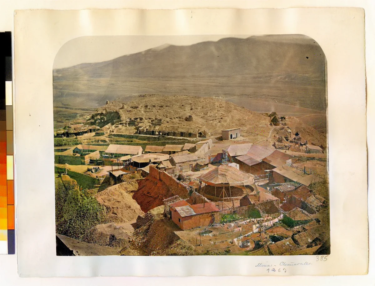 Minas en Chañarcillo — 1863–1864 | Chile de Ayer
