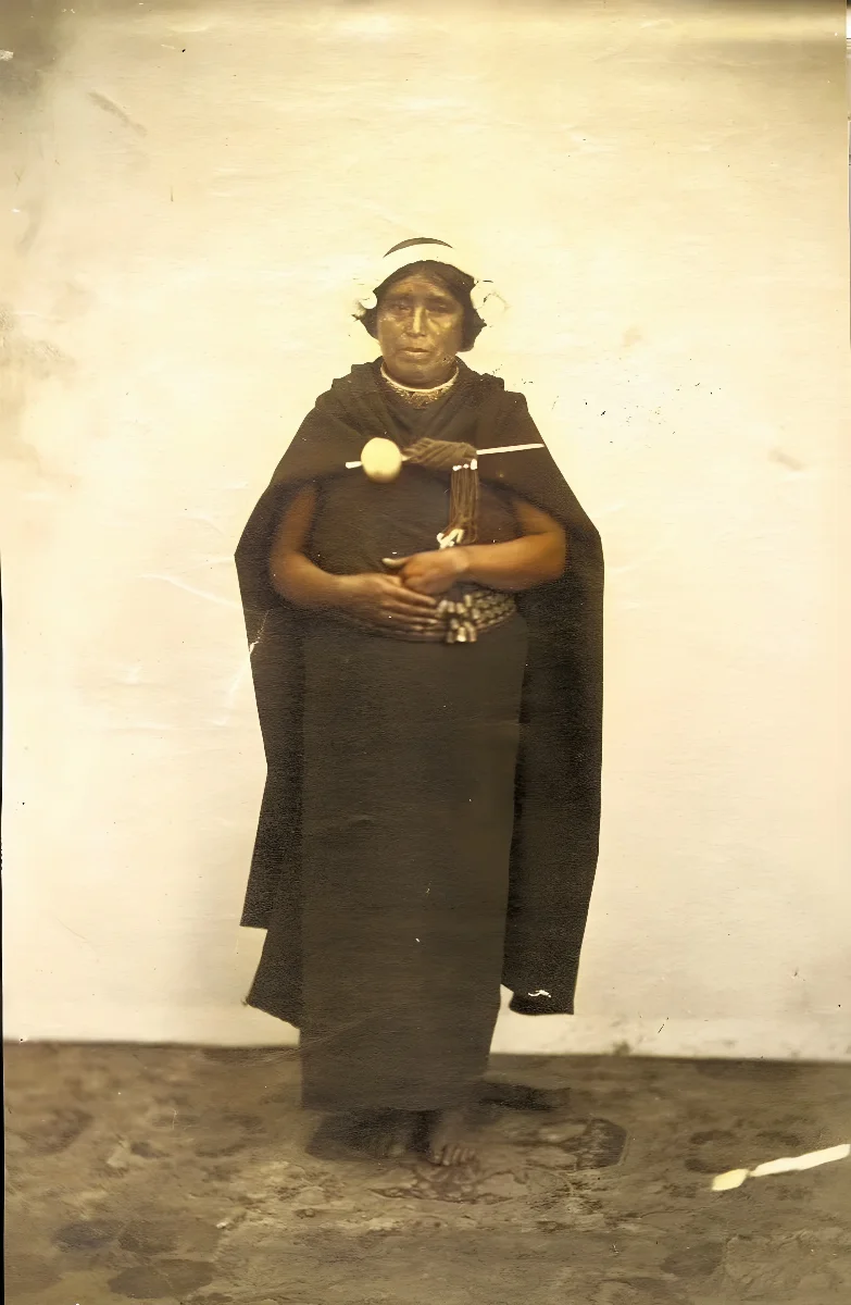[India mapuche] — 1863 | Chile de Ayer