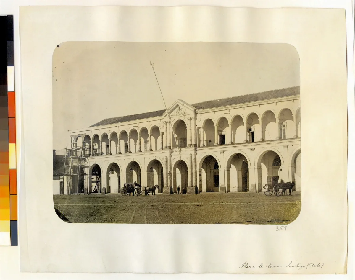 Plaza de Armas — 1863–1865 | Chile de Ayer