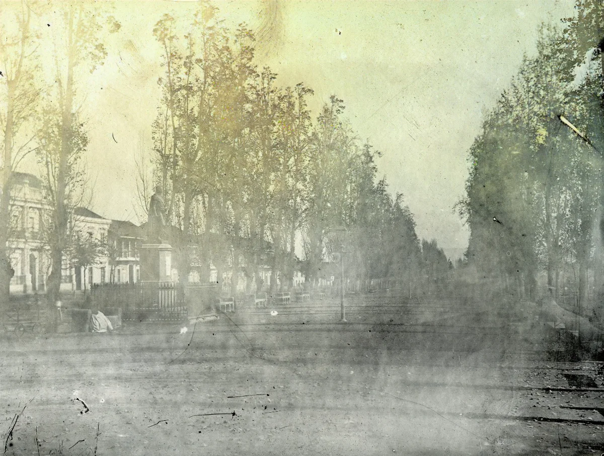 [Paseo público] — 1863 | Chile de Ayer