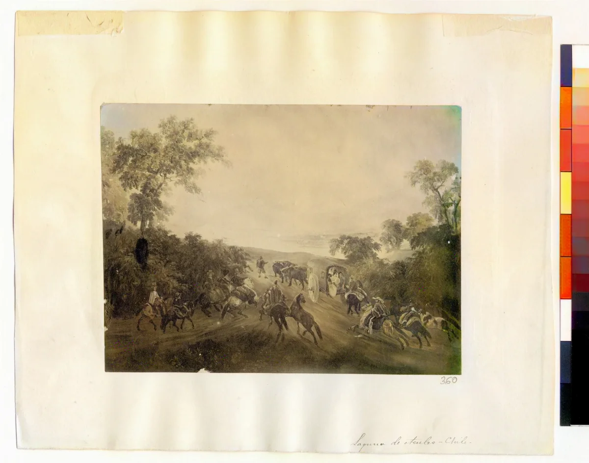 Laguna de Acúleo — 1863–1864 | Chile de Ayer