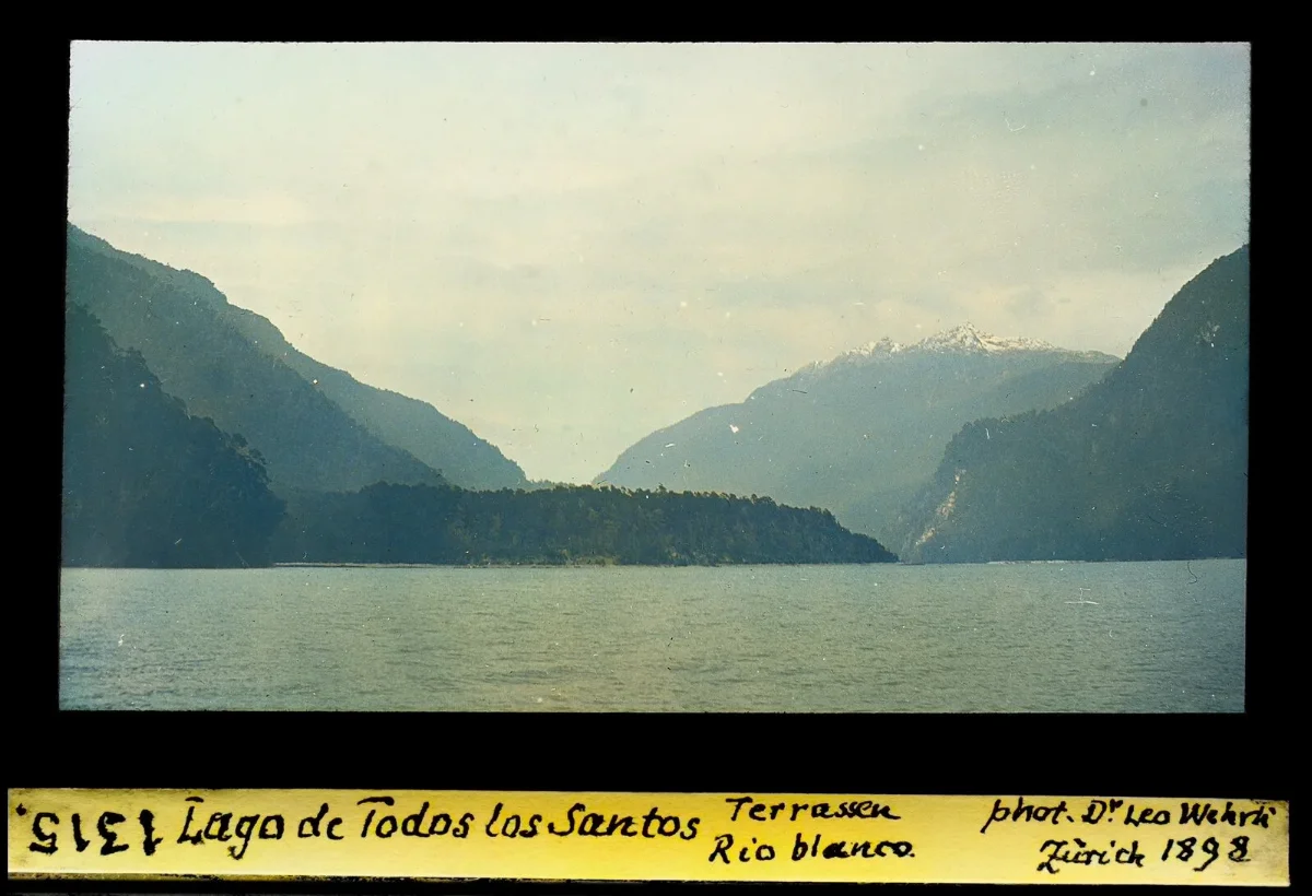 Lago de Todos los Santos, 1898 — aprox. 1898 | Chile de Ayer