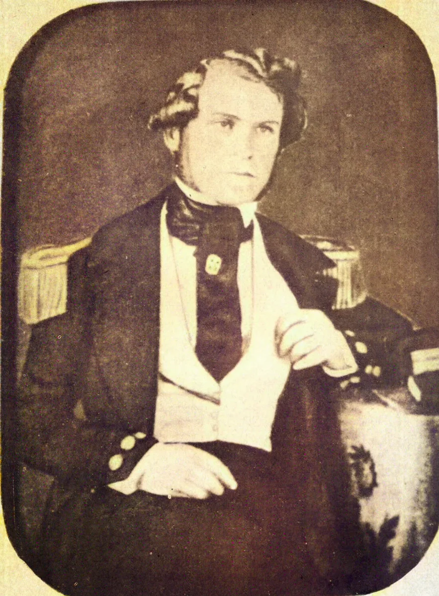 Benjamín Muñoz Gamero — aprox. 1850 | Chile de Ayer