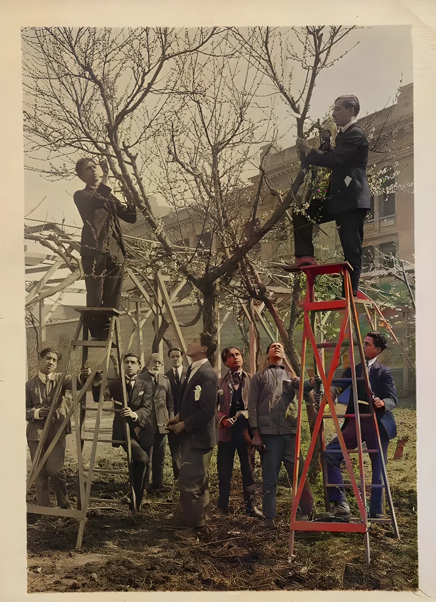 Actividad de normalistas, hacia 1940 — 1940 | Chile de Ayer