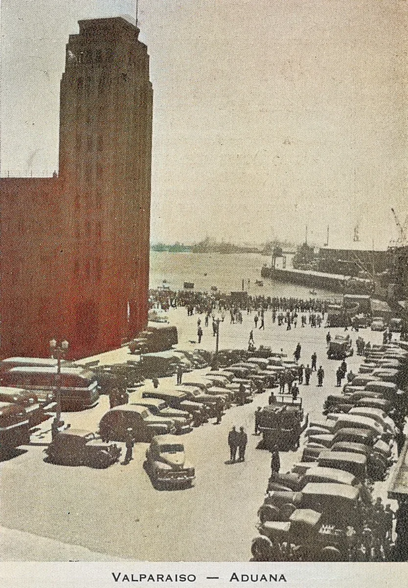 Aduana de Valparaíso, 1949 — 1949 | Chile de Ayer