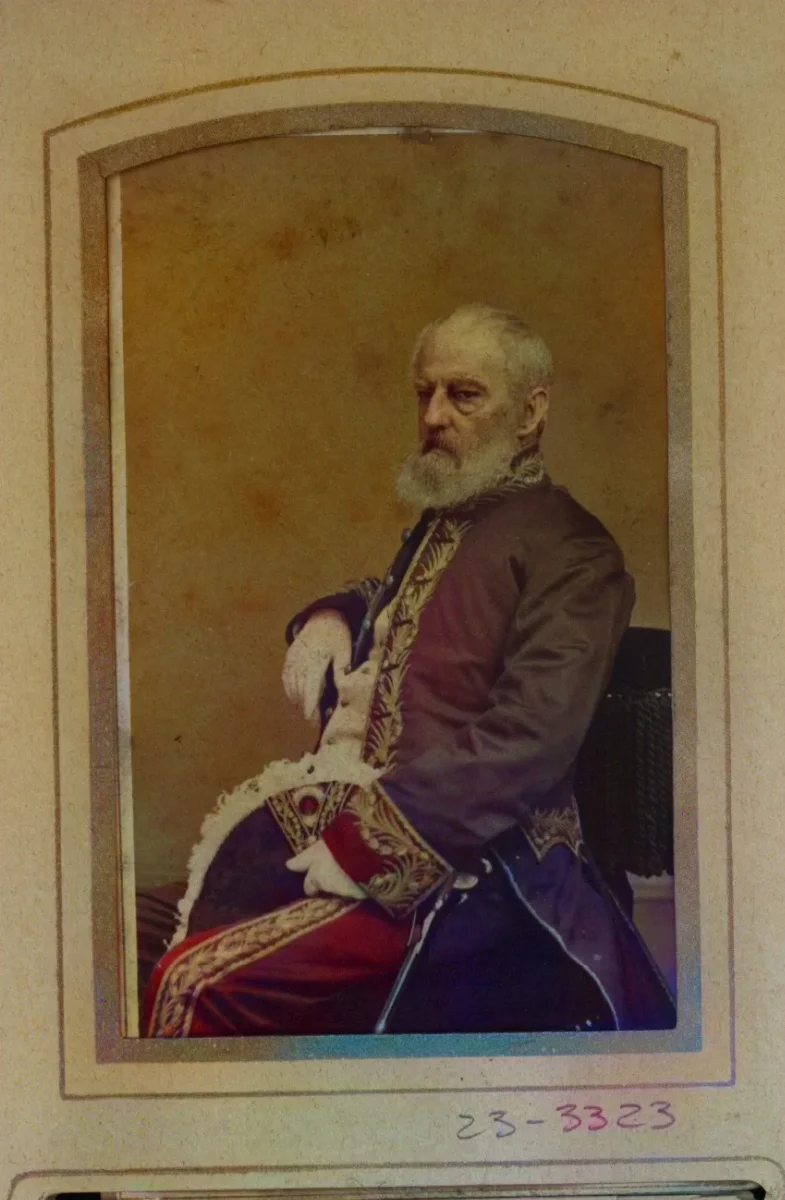 Antonio José de Irisarri, con uniforme diplomático siendo ministro de Guatemala en los Estados Unidos, 1786-1868 — 1850 | Chile de Ayer