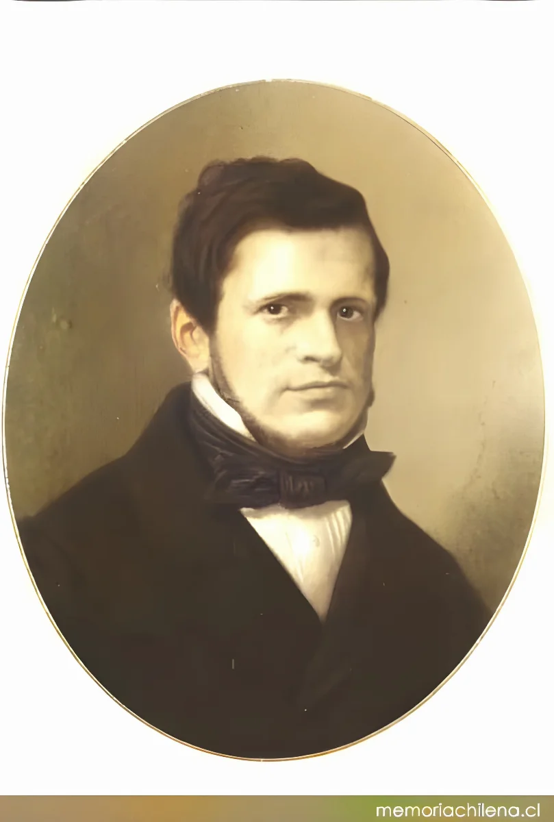 Antonio Varas, retrato formal frontal — 1817 | Chile de Ayer