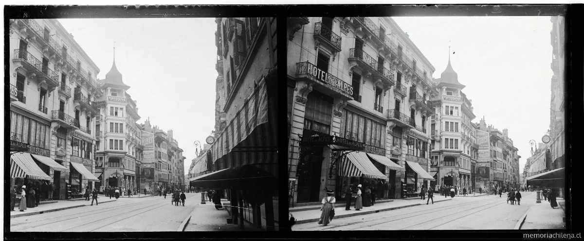 Avenue du Rhône, Ginebra, Suiza, 1908 — 1908 | Chile de Ayer