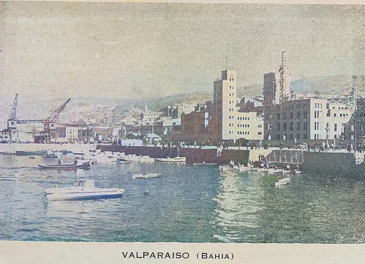Bahía de Valparaíso, 1939 — 1939 | Chile de Ayer