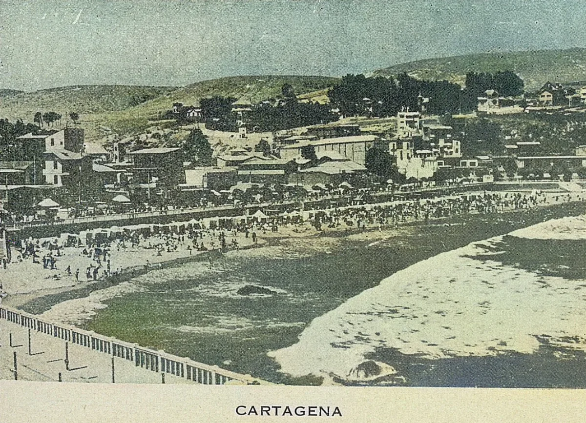 Balneario de Cartagena, 1939 — 1939 | Chile de Ayer