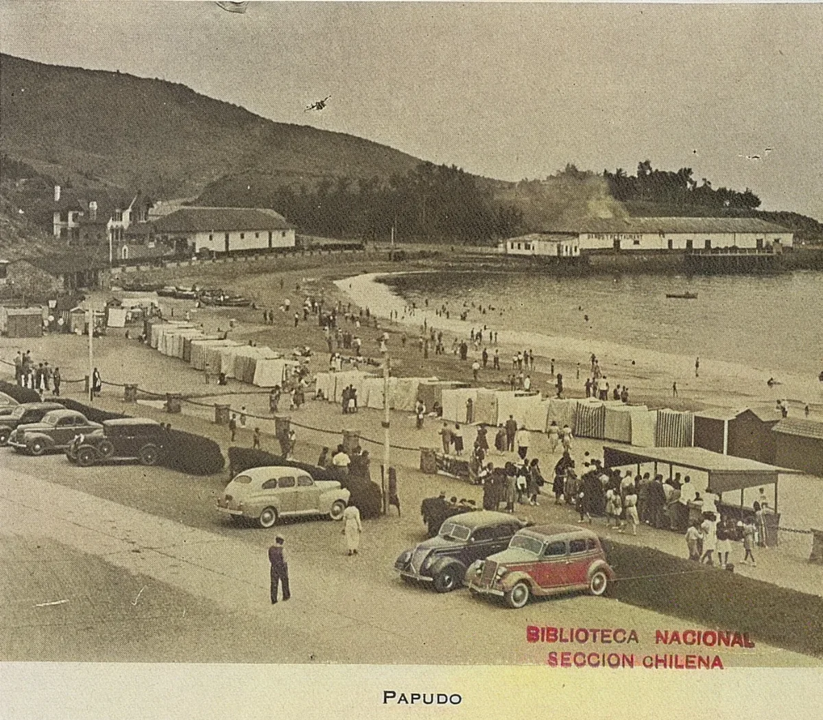 Balneario de Papudo, 1943 — 1943 | Chile de Ayer