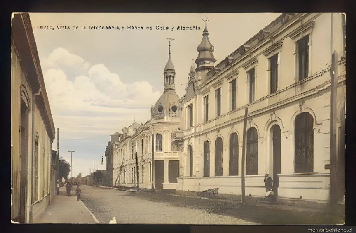 Banco de Chile, Temuco — 1918 | Chile de Ayer