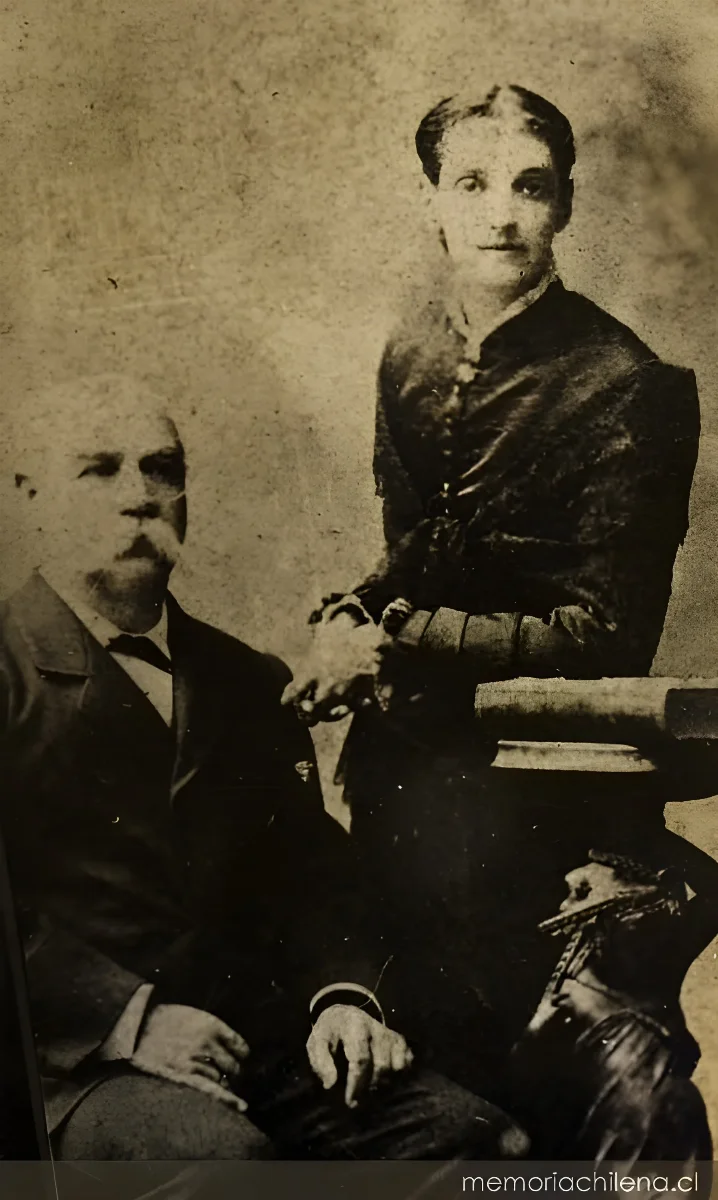 Benjamín Vicuña Mackenna y Victoria Subercaseaux, 1876 — 1876 | Chile de Ayer