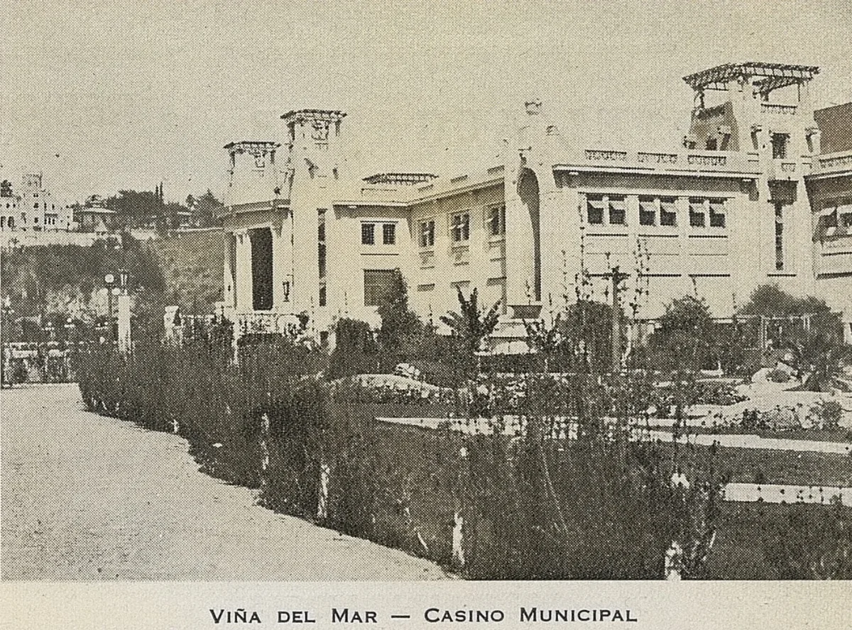 Casino de Viña del Mar, 1949 — 1949 | Chile de Ayer