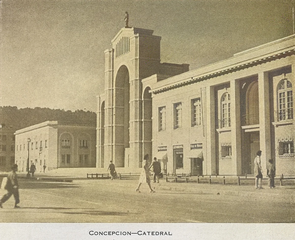 Catedral de Concepción, 1948 — 1948 | Chile de Ayer