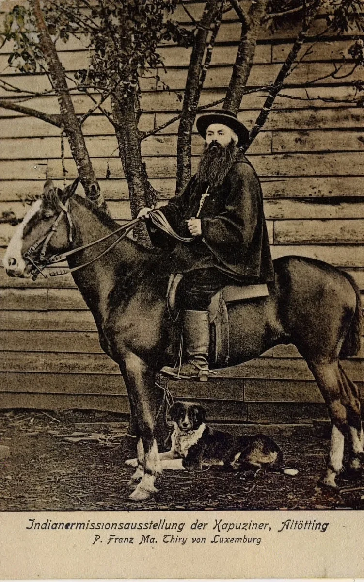 Pater Franz Maria Thiry von Luxemburg (1863-1924) — aprox. 1904 | Chile de Ayer