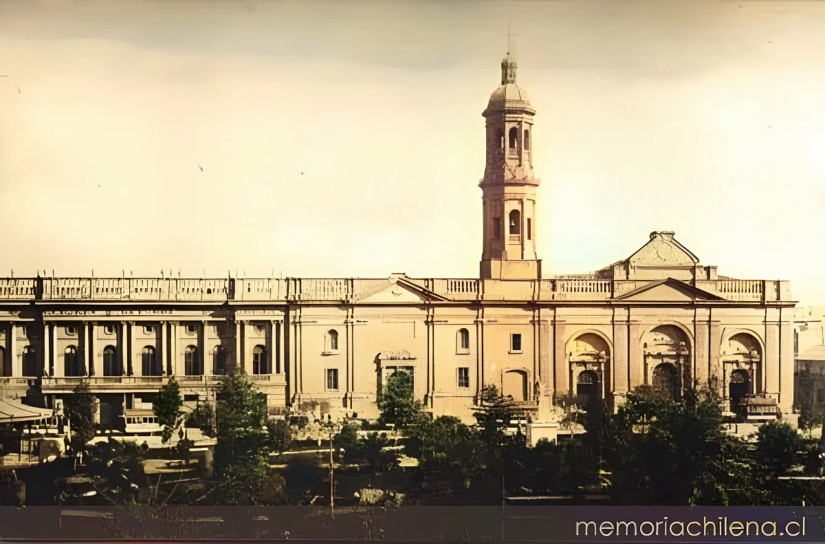 Catedral de Santiago — 1900 | Chile de Ayer
