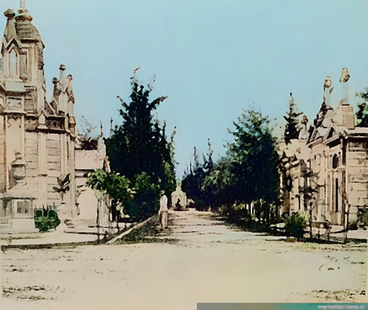 Cementerio General de Santiago, Chile, 1899 — 1899 | Chile de Ayer