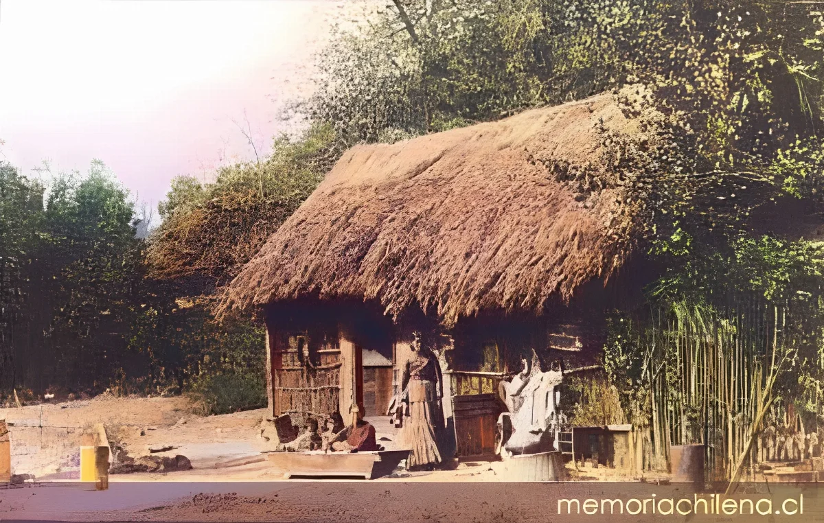 Choza, 1906 — 1906 | Chile de Ayer