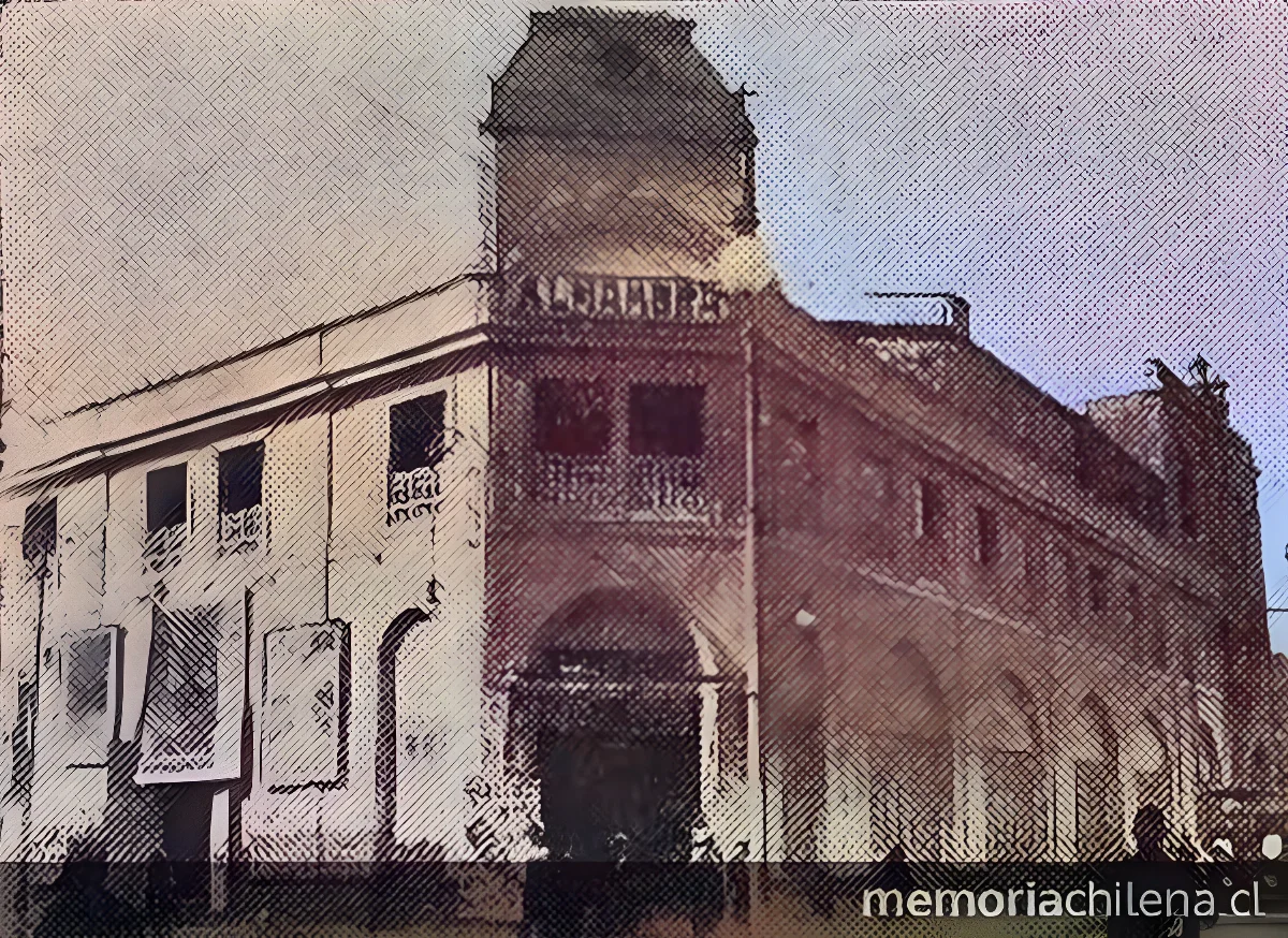 Cine Alhambra — 1917 | Chile de Ayer