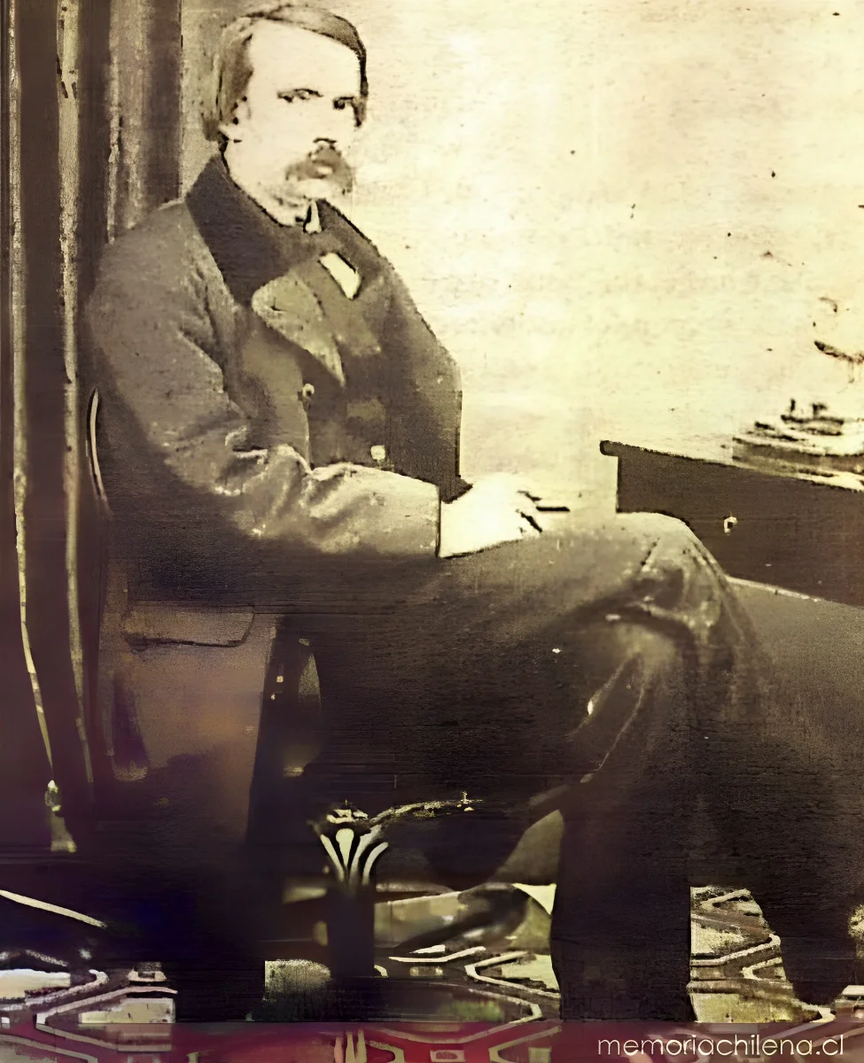 Diego Barros Arana, cuando era director del Instituto Nacional, 1893 — 1893 | Chile de Ayer