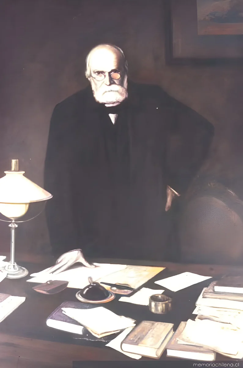 Diego Barros Arana, hacia 1900 — 1900 | Chile de Ayer