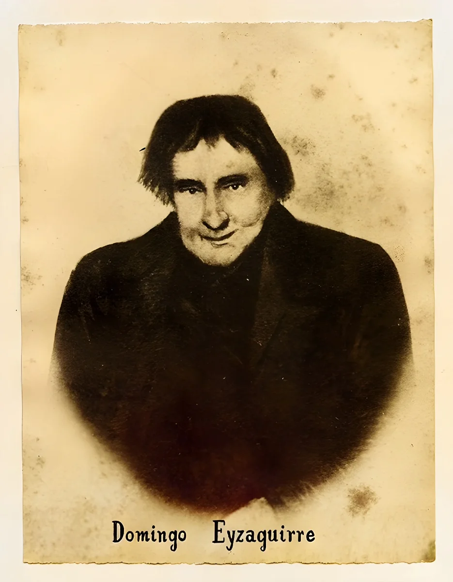 Domingo Eyzaguirre, retrato de medio cuerpo — 1820 | Chile de Ayer