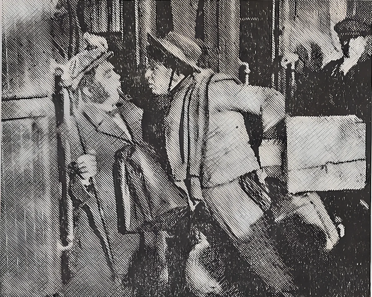 Escena de Alma chilena de Arturo Mario — 1917 | Chile de Ayer